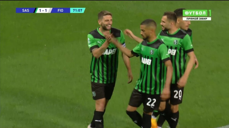 Сассуоло &mdash; Фиорентина. Голы и удаления